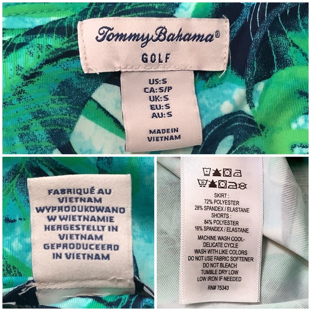 NWOT Tommy Bahama Active Pleated Skort Skirt - Picture 14 of 16